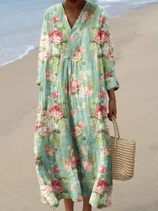Van Delft Mode® | Zomerse bloemenjurk