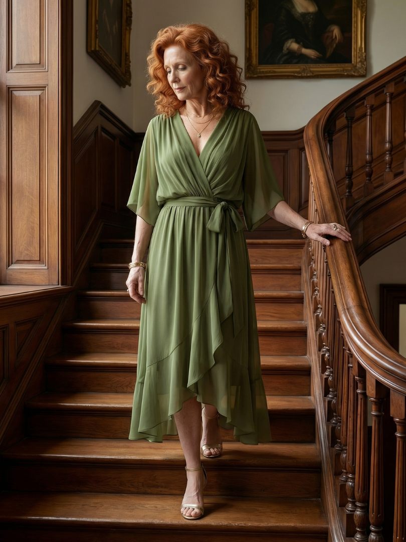 Van Delft Mode® | Elegante zachte comfortabele zomerjurk