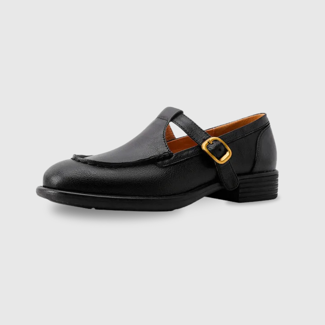Van Delft Mode®| Retro-geïnspireerde Leren Schoenen