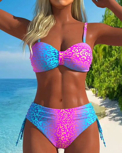 Luipaardprint Bikini