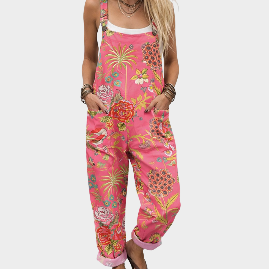 Van Delft Mode® | Comfortabele tuinbroek met print