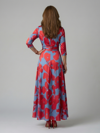 Van Delft Mode® | Elegante comfortabele jurk met luchtige stof