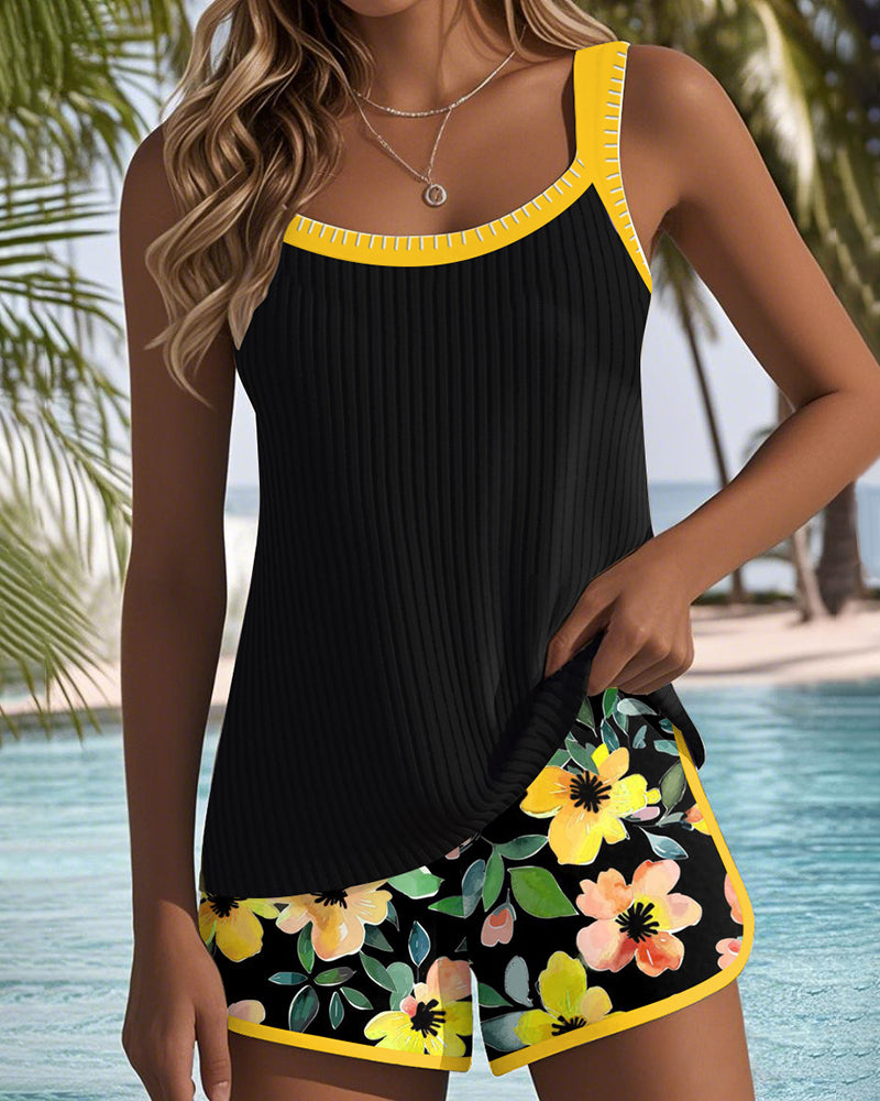 Strandbroek Twee-delige Tankini