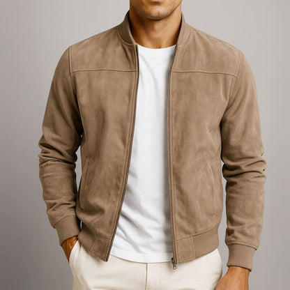 Van Delft Mode® | Comfortabele suèdejas voor heren