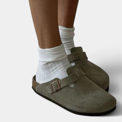 Van Delft Mode® | Comfortabele slippers met verstelbare gesp