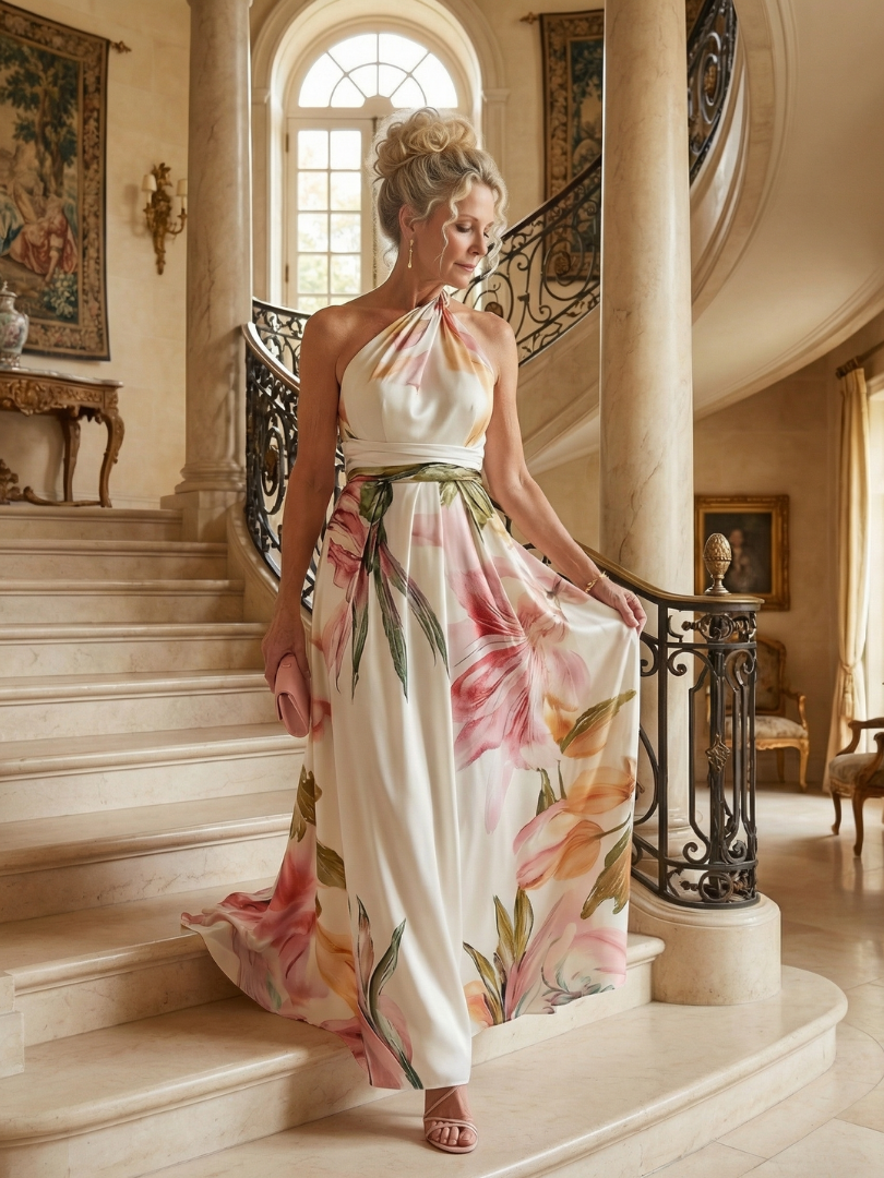 Van Delft Mode® | Comfortabele elegante jurk met soepele pasvorm