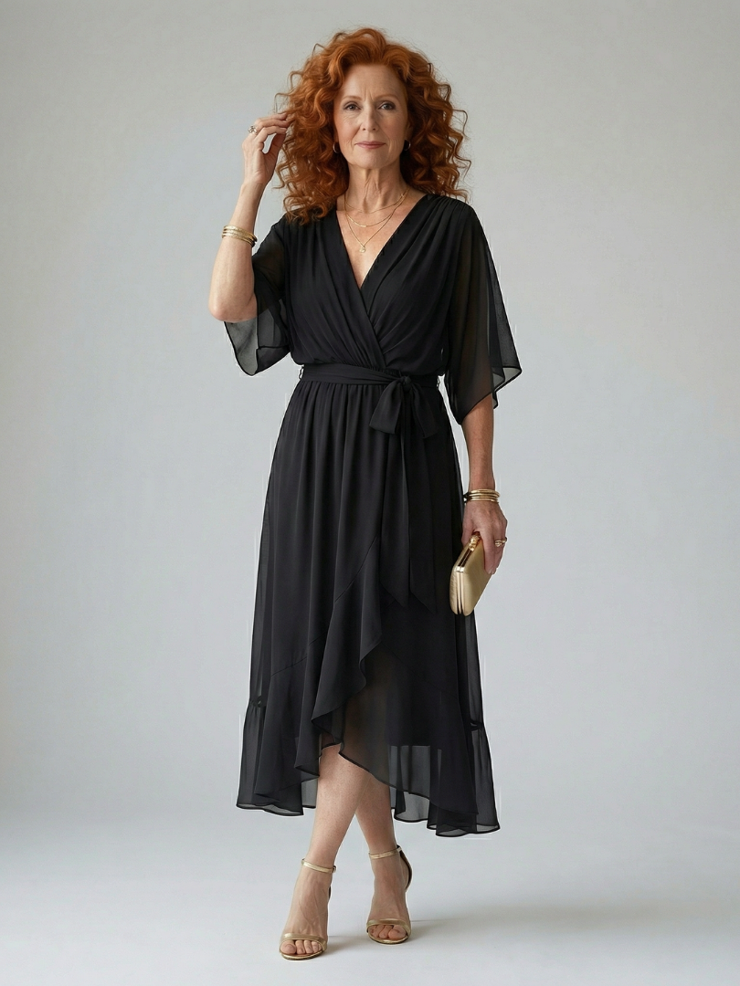 Van Delft Mode® | Elegante zachte comfortabele zomerjurk