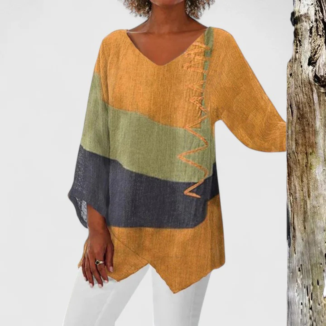Van Delft Mode® | Tuniek met Sophisticated V-Hals