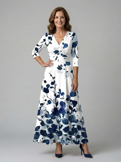 Van Delft Mode® | Elegante comfortabele jurk met luchtige stof