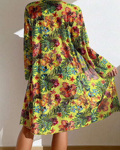 Bloemenprint Bikinis en Cover Up