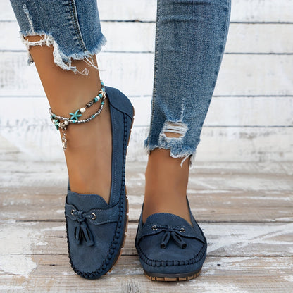 Van Delft Mode® | Klassieke Loafers met Kwastje Detail