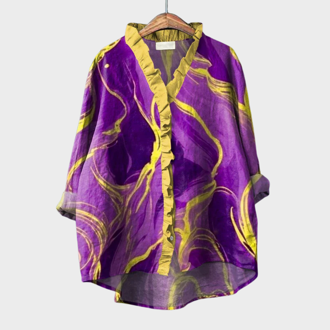 Van Delft Mode® | Bonnie elegante zomerblouse