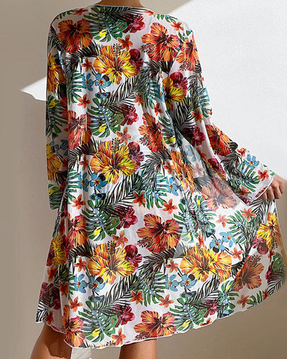 Bloemenprint Bikinis en Cover Up