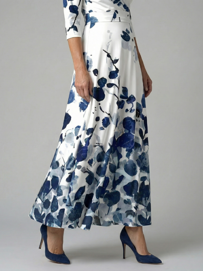 Van Delft Mode® | Elegante comfortabele jurk met luchtige stof