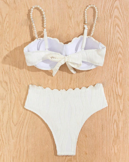 Parel Suspender Sexy Bikini