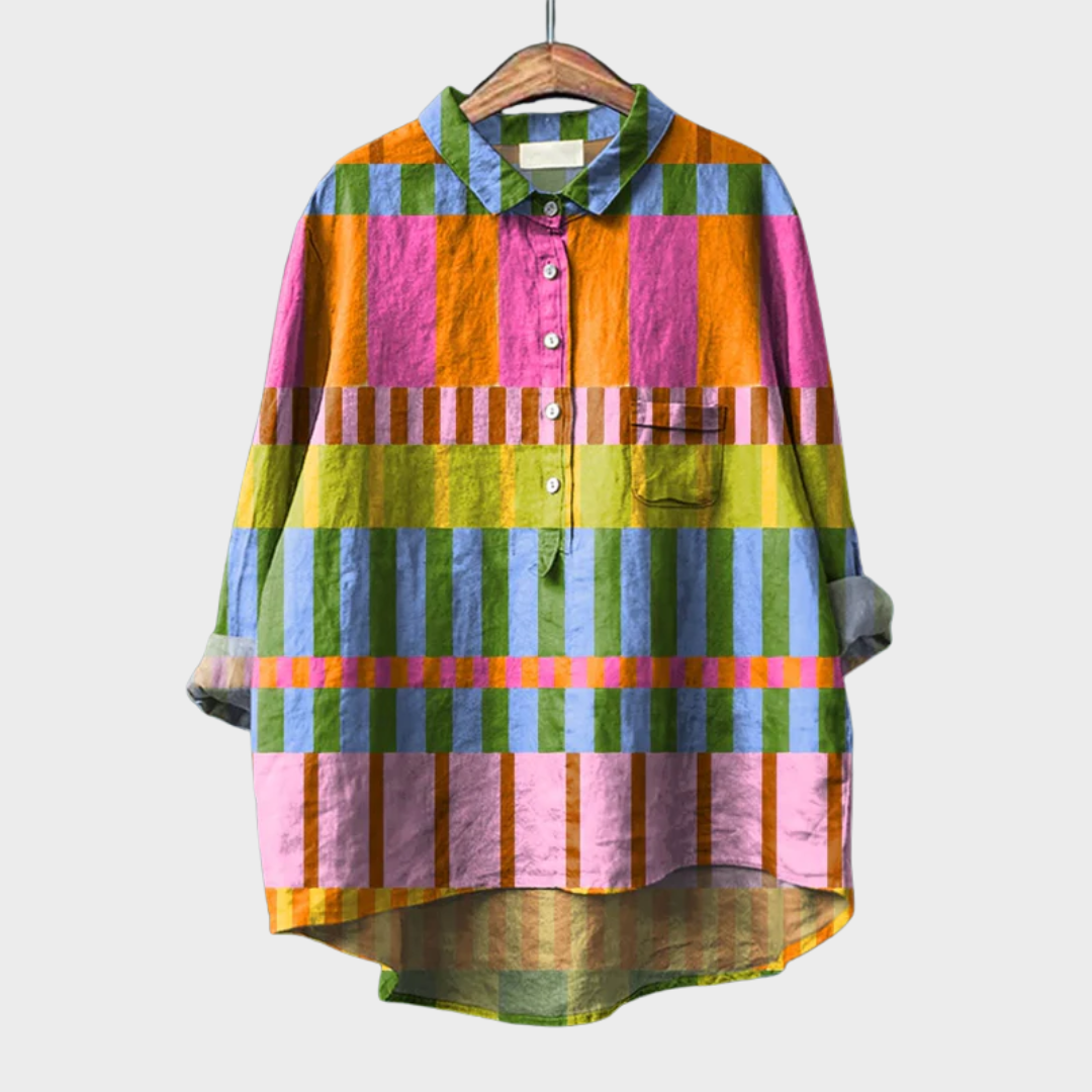 Van Delft Mode® | Amber elegante zomerblouse