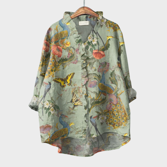 Van Delft Mode® | Scarlett elegante zomerblouse