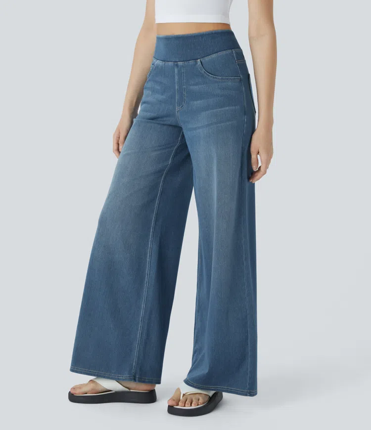 Van Delft Mode® | Comfortabele jeans met hoge taille