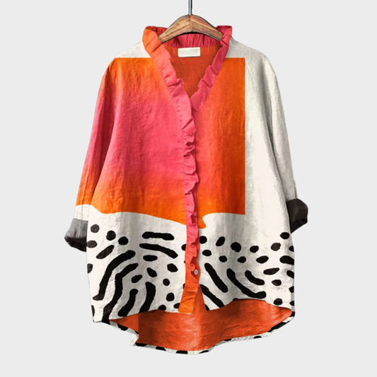 Van Delft Mode® | Melinda elegante zomerblouse