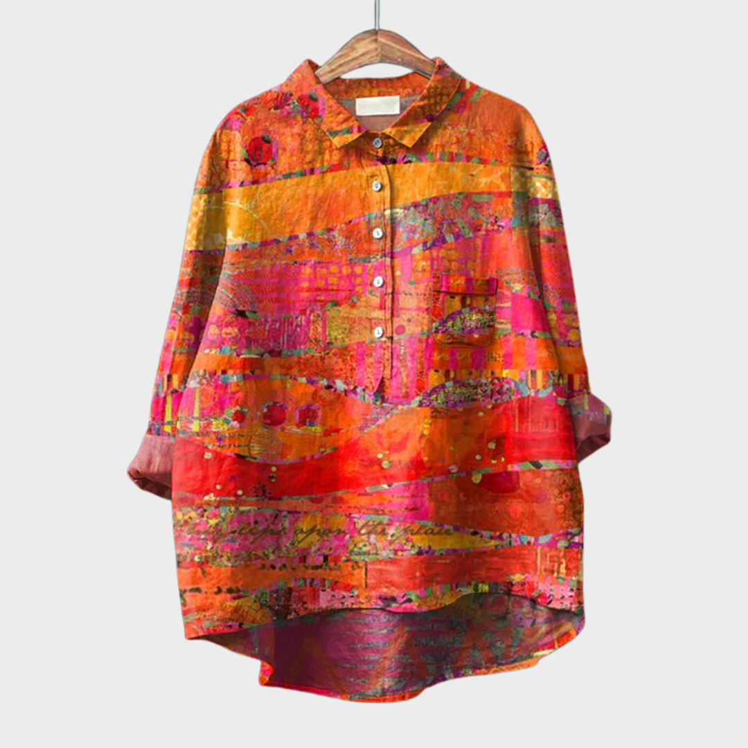 Van Delft Mode® | Catherine elegante zomerblouse