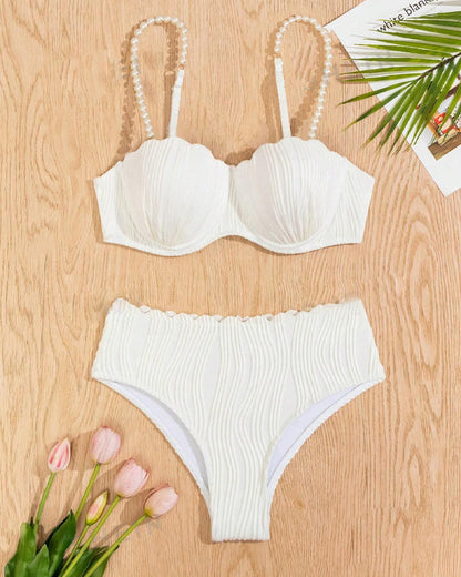Parel Suspender Sexy Bikini