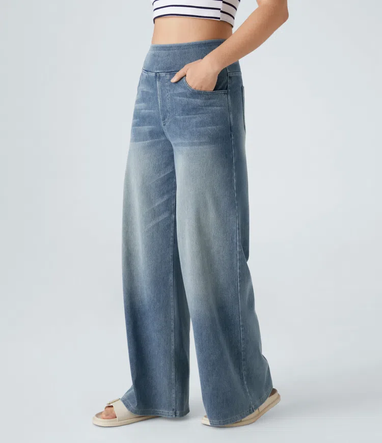 Van Delft Mode® | Comfortabele jeans met hoge taille