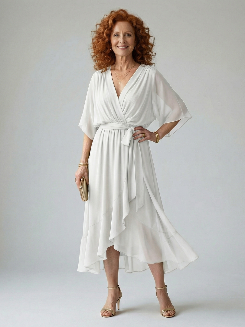 Van Delft Mode® | Elegante zachte comfortabele zomerjurk