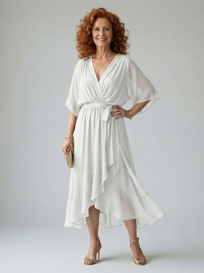Van Delft Mode® | Elegante zachte comfortabele zomerjurk