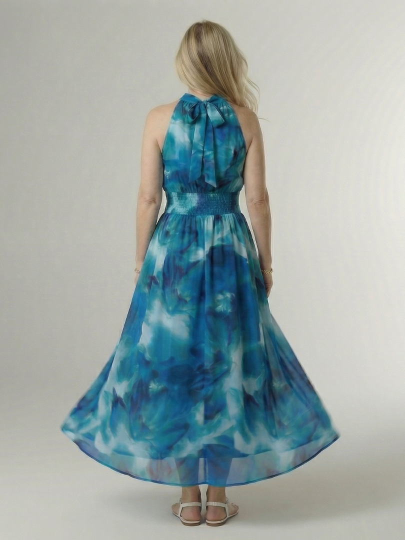 Van Delft Mode® | Zachte comfortabele jurk met elegante uitstraling