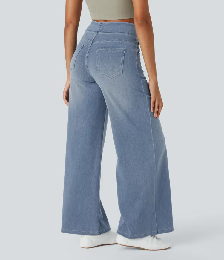 Van Delft Mode® | Comfortabele jeans met hoge taille
