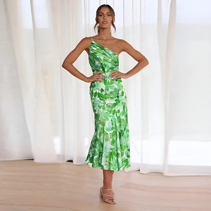 Van Delft Mode® | Elegante Maxi-jurk met Bloemenprint