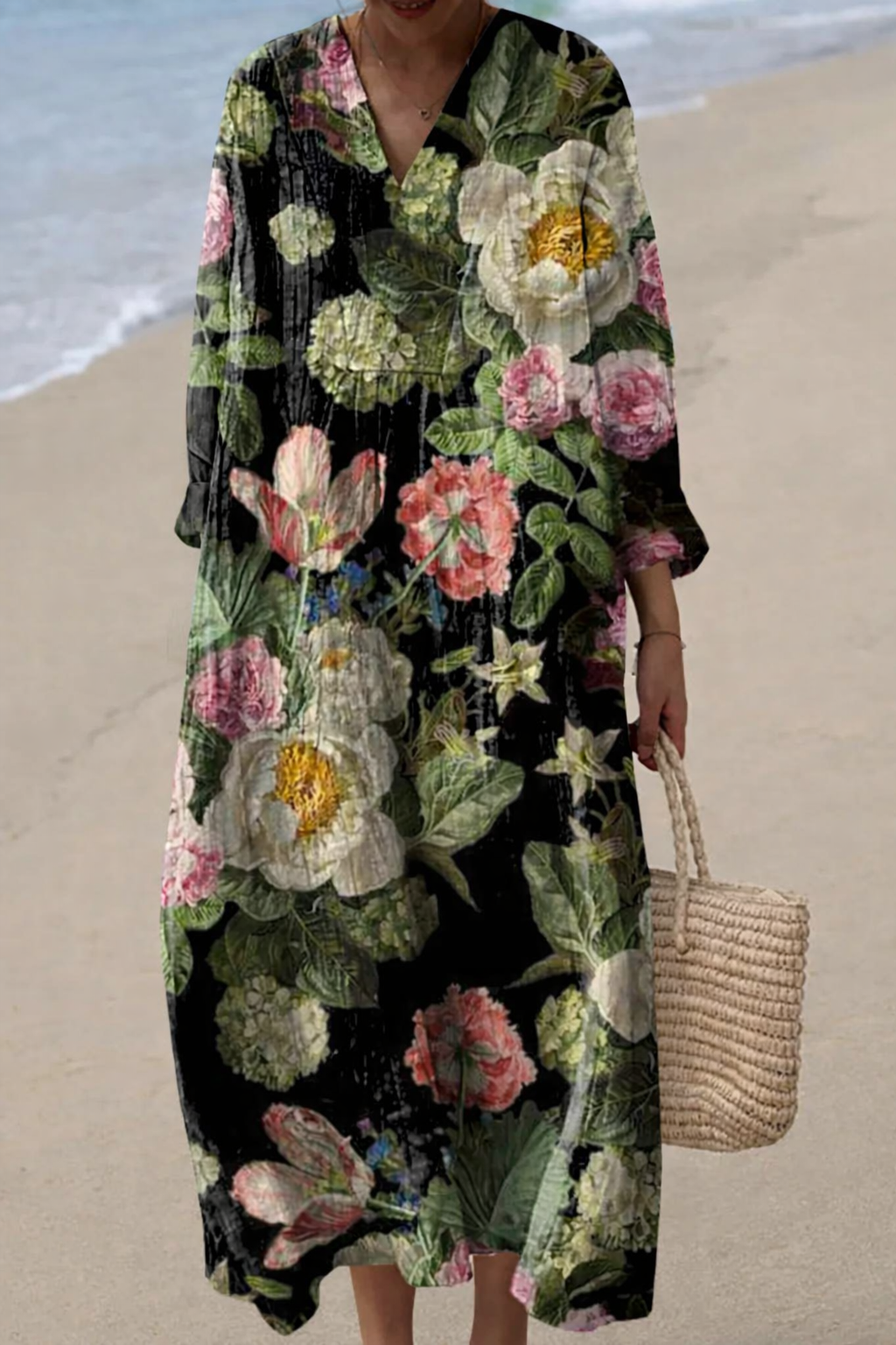Van Delft Mode® | BOHO MAXI JURK