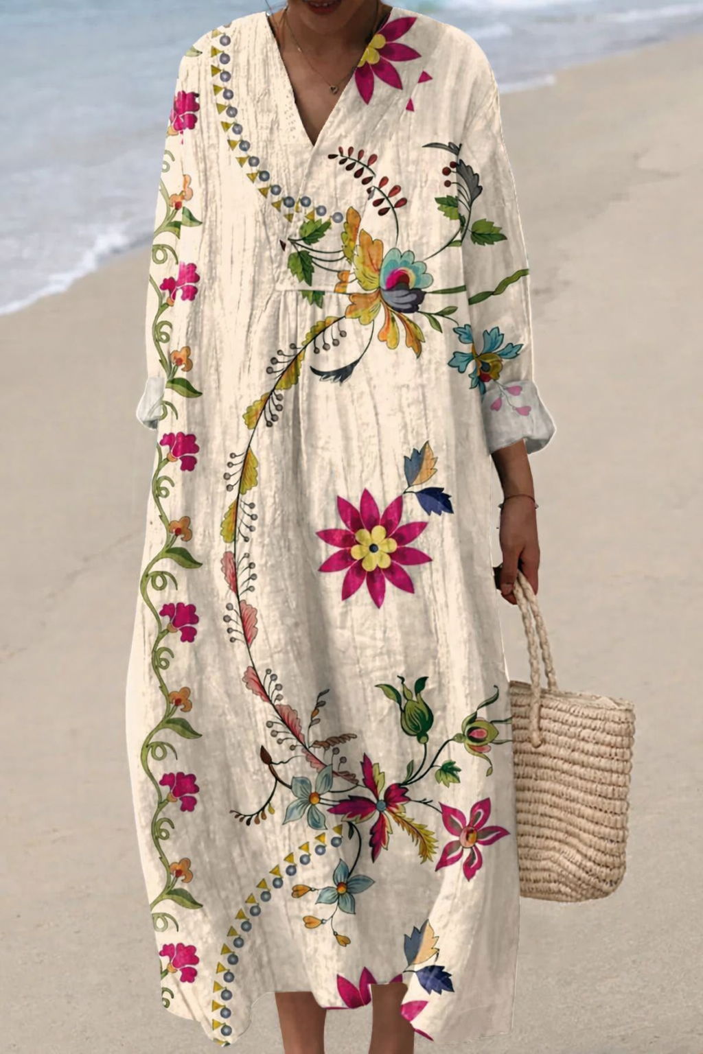 Van Delft Mode® | BOHO MAXI JURK