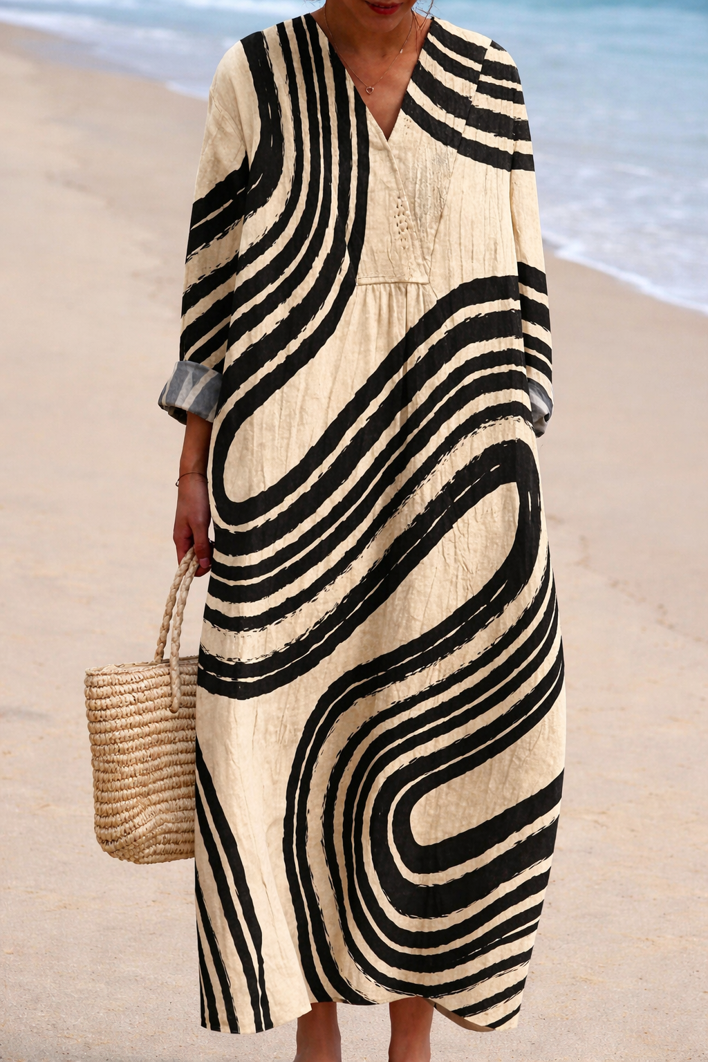 Van Delft Mode® | BOHO MAXI JURK