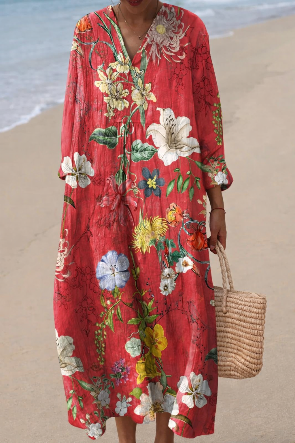 Van Delft Mode® | BOHO MAXI JURK