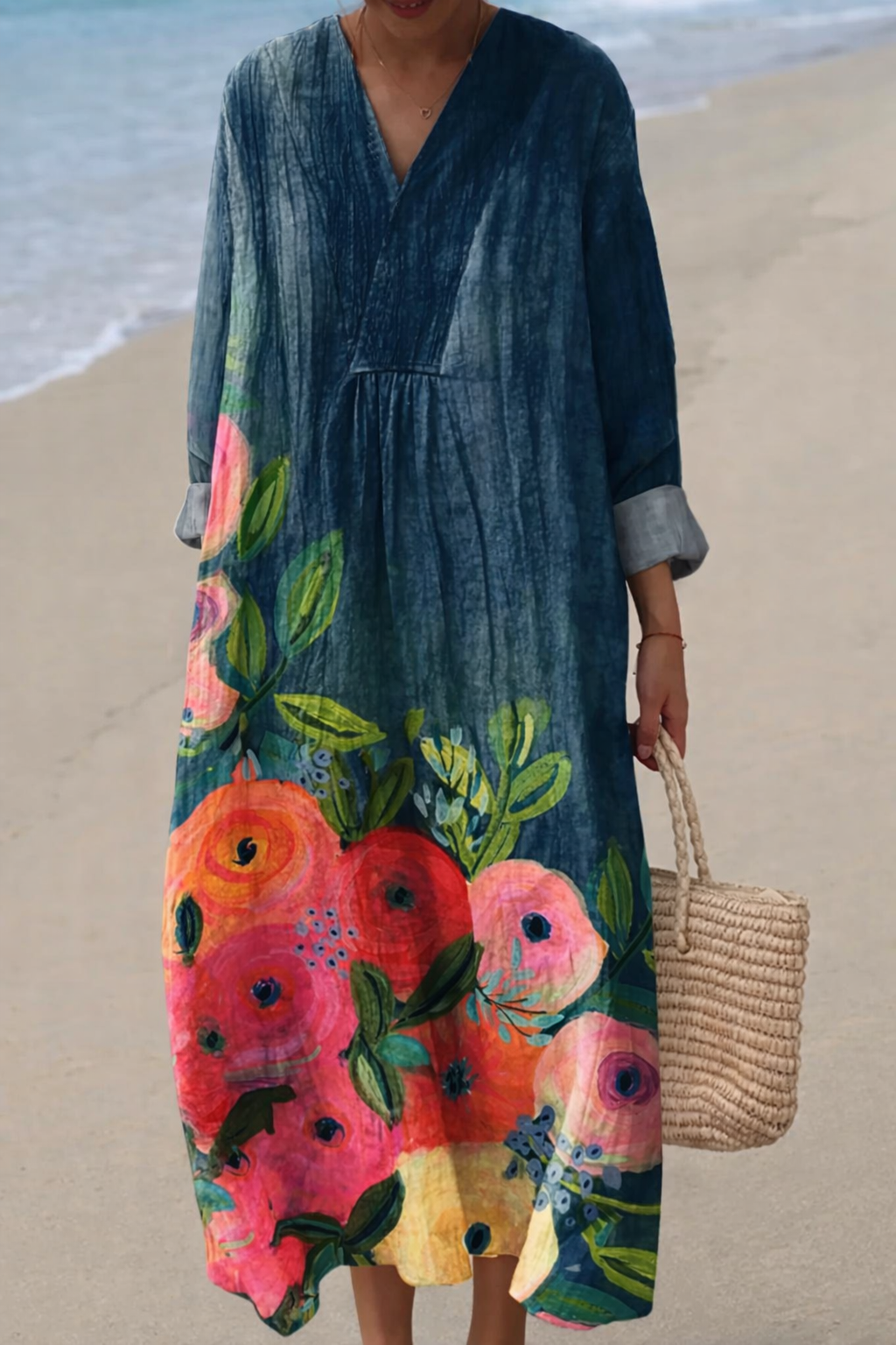 Van Delft Mode® | BOHO MAXI JURK