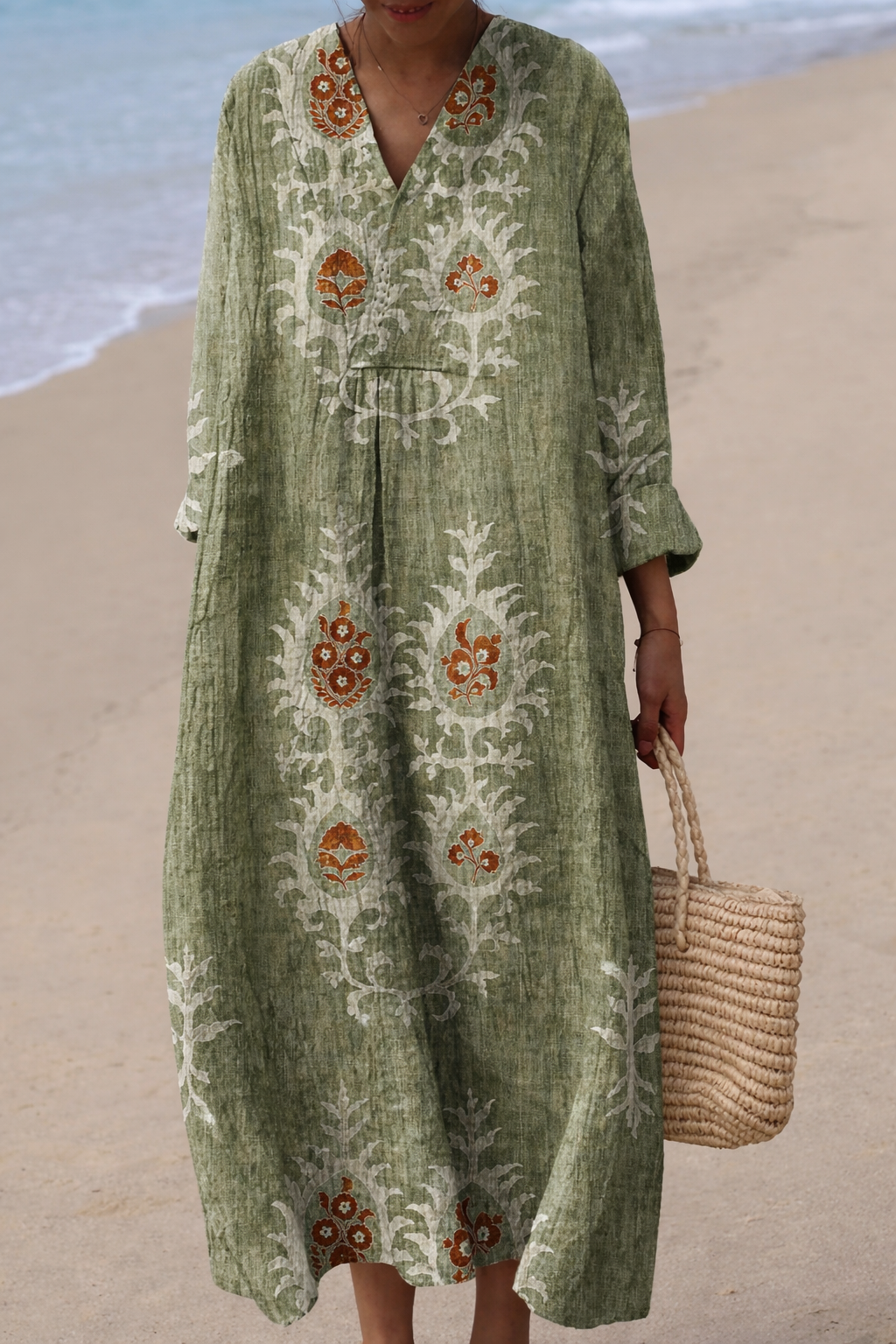 Van Delft Mode® | BOHO MAXI JURK