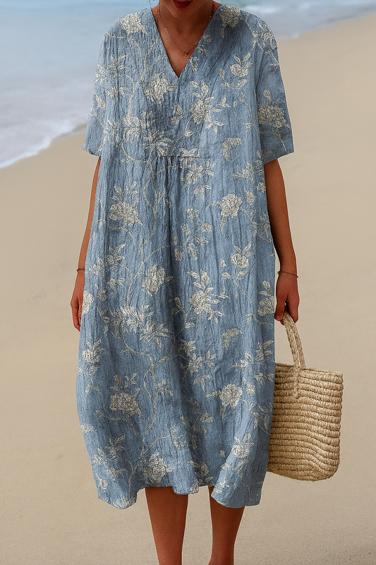 Van Delft Mode® | Zomerse bloemenjurk