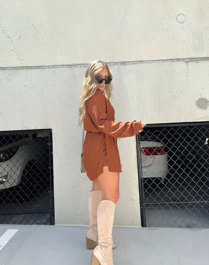 Van Delft Mode® | Trendy Satijnen Romper Jurk