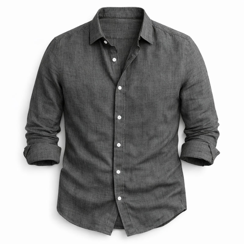 Van Delft Mode® | Comfortabele Linnen overhemd