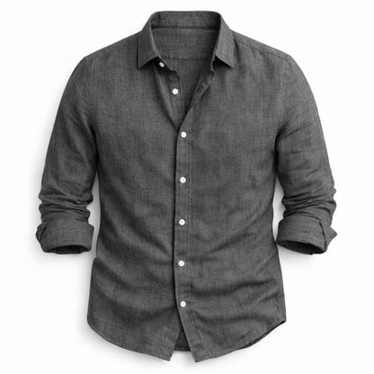 Van Delft Mode® | Comfortabele Linnen overhemd