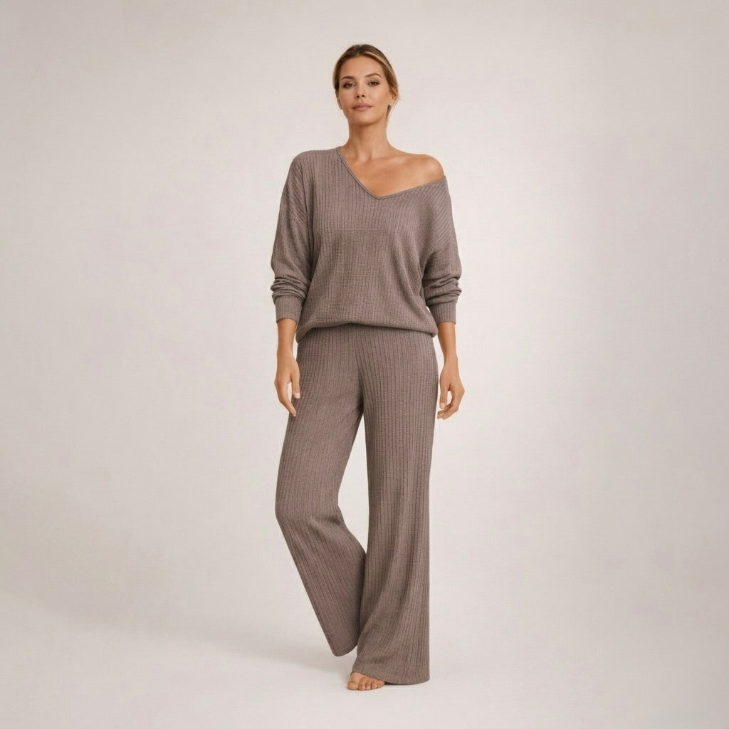 Victoria | Comfortabele Tricotset