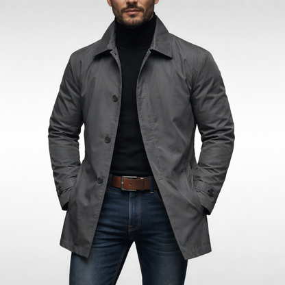 Van Delft Mode® | Comfortabele heren trenchcoat