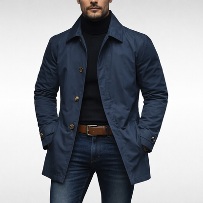 Van Delft Mode® | Comfortabele heren trenchcoat