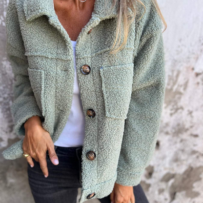 Van Delft Mode® | Elegante teddy jas