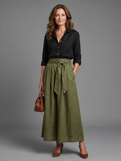 Van Delft Mode® | Elegante jurk met comfortabele en luchtige pasvorm