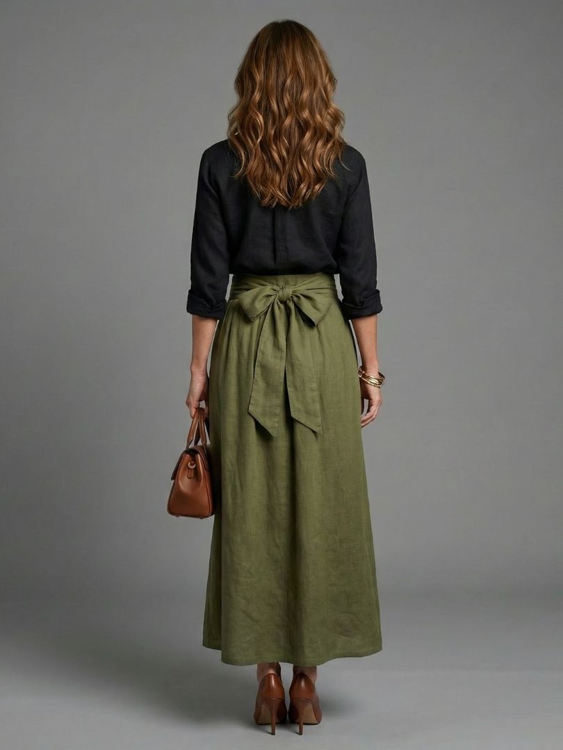 Van Delft Mode® | Elegante jurk met comfortabele en luchtige pasvorm