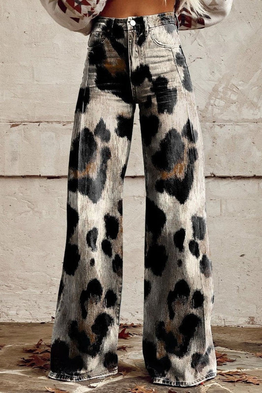 Van Delft Mode®| Boho Vintage Broek met Chic Print