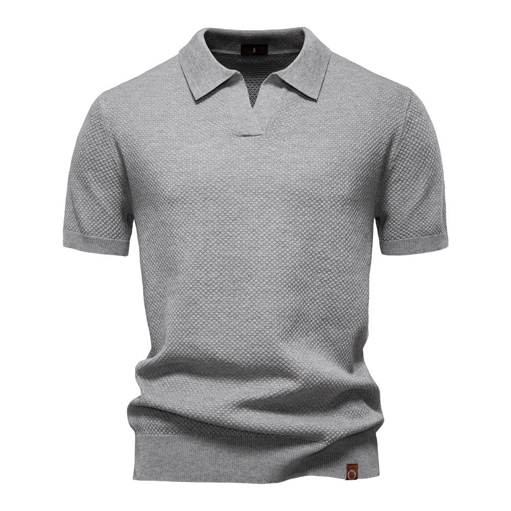 Van Delft Mode® | Elegante polo met korte mouwen