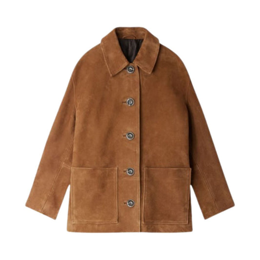 Van Delft Mode® | Suede Statement Coat